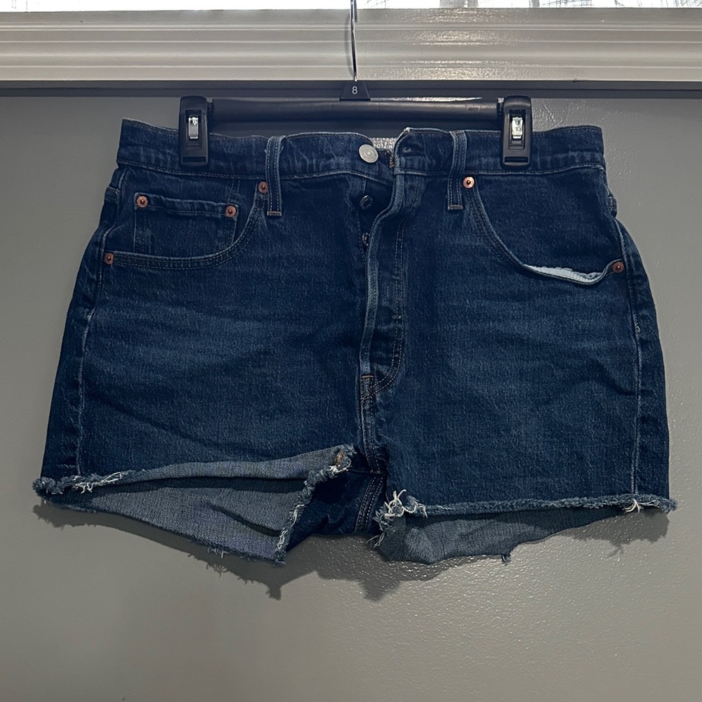 Levi's Indigo Denim Jean Shorts